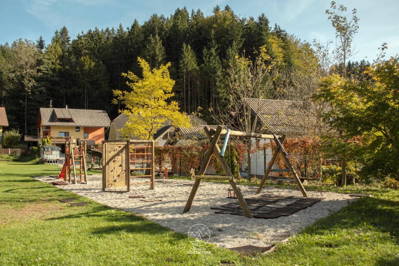 House Of Adventure - The Base To Explore Slovenia Laze v Tuhinju Buitenkant foto